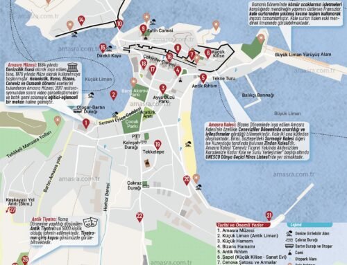 Stadtplan von Amasra